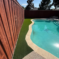 Poolside-Side-Yard-Artificial-Turf-Installation-in-The-Colony-TX 0